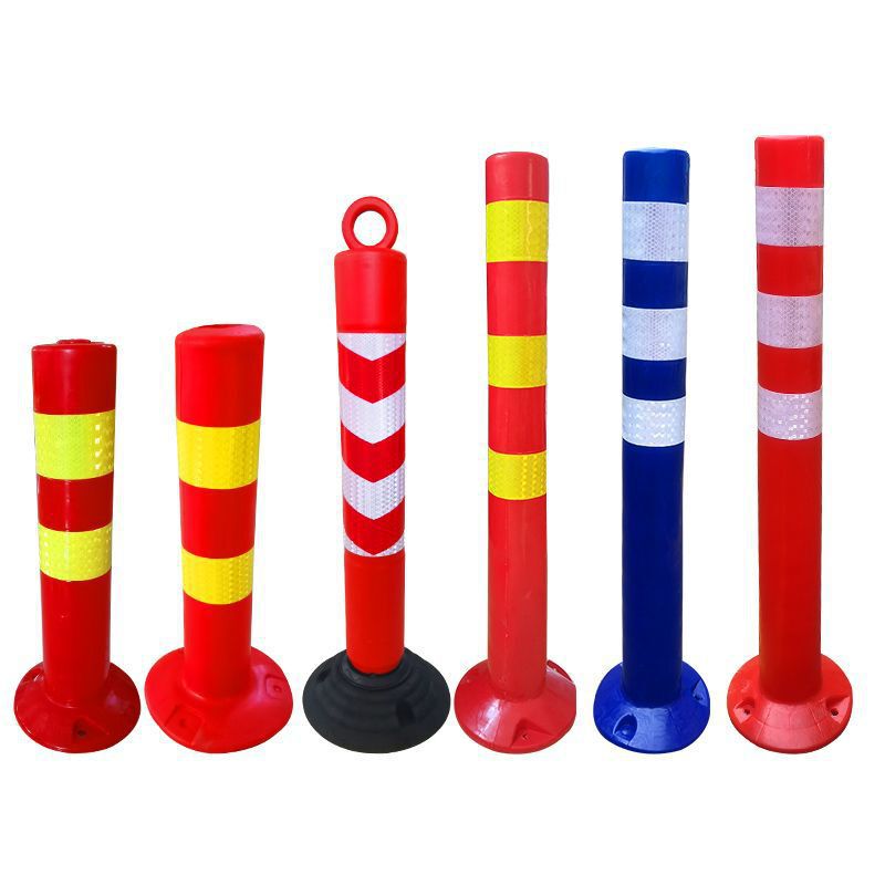 75cm Plastic Warning Column Pu Elastic Column Isolation Pile Parking Pile Warning Pile Roadblock Cone Reflective Anti-Collision Column 75cm Plastic Warning Column Pu Elastic Column Isolation Pile Parking Pile Warning Pile Roadblock Cone Reflective Anti-Collision Column
