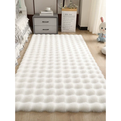 Carpet, Plush Floor Mat, Bedroom Bedside Car Carpet
