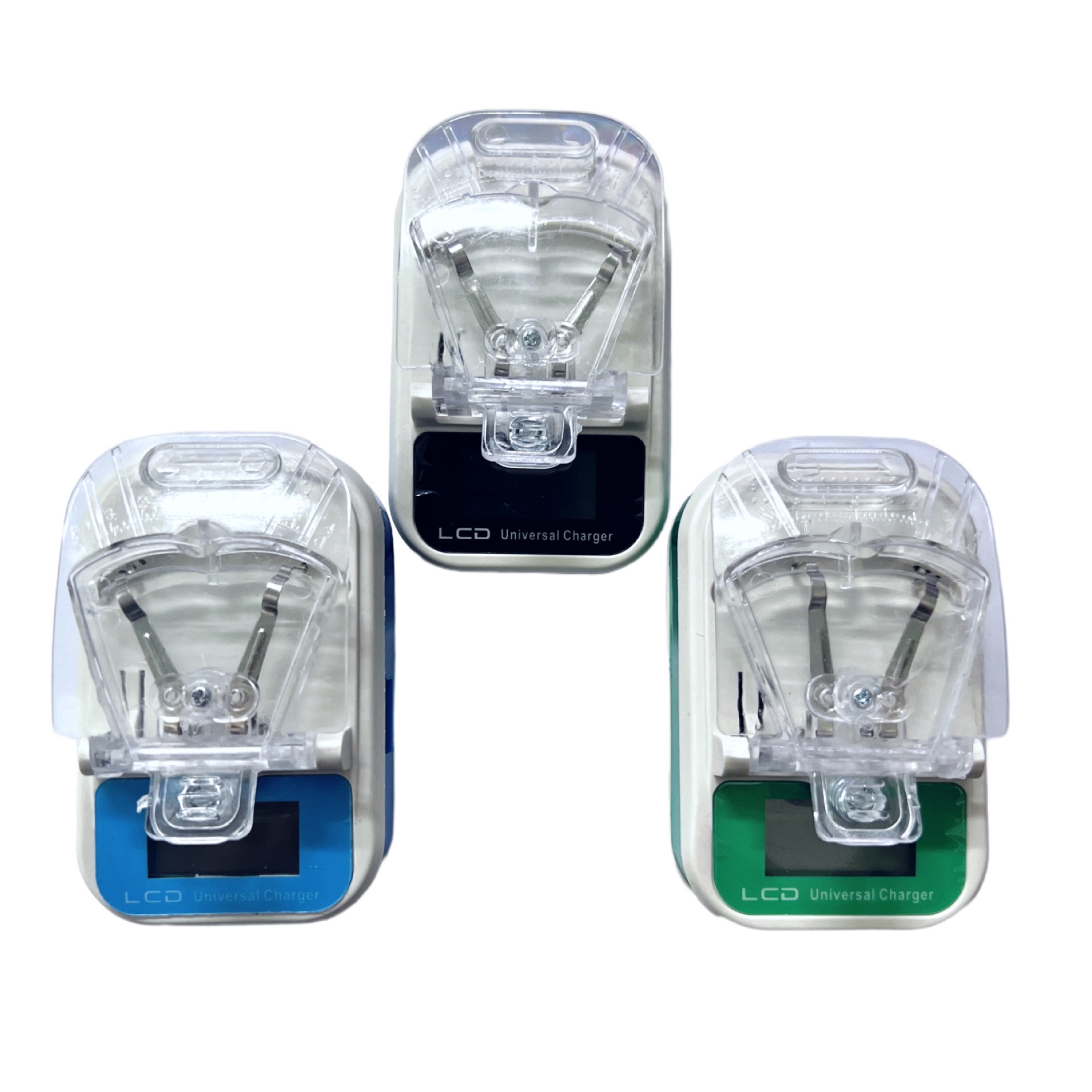 LCD 액정 충전기 - 미국 규격 혼합 색상 - 영문 포장