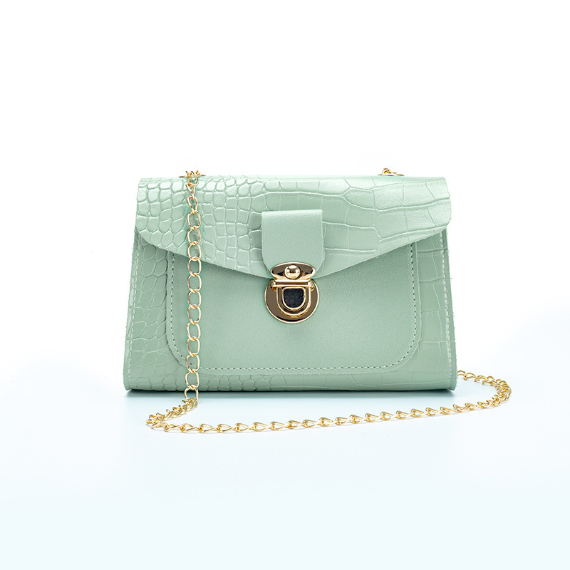 2022 nuevo bolso de mujer simple de moda bolso de hombro bolso de cadena fuente de fábrica de cabello recto image 10