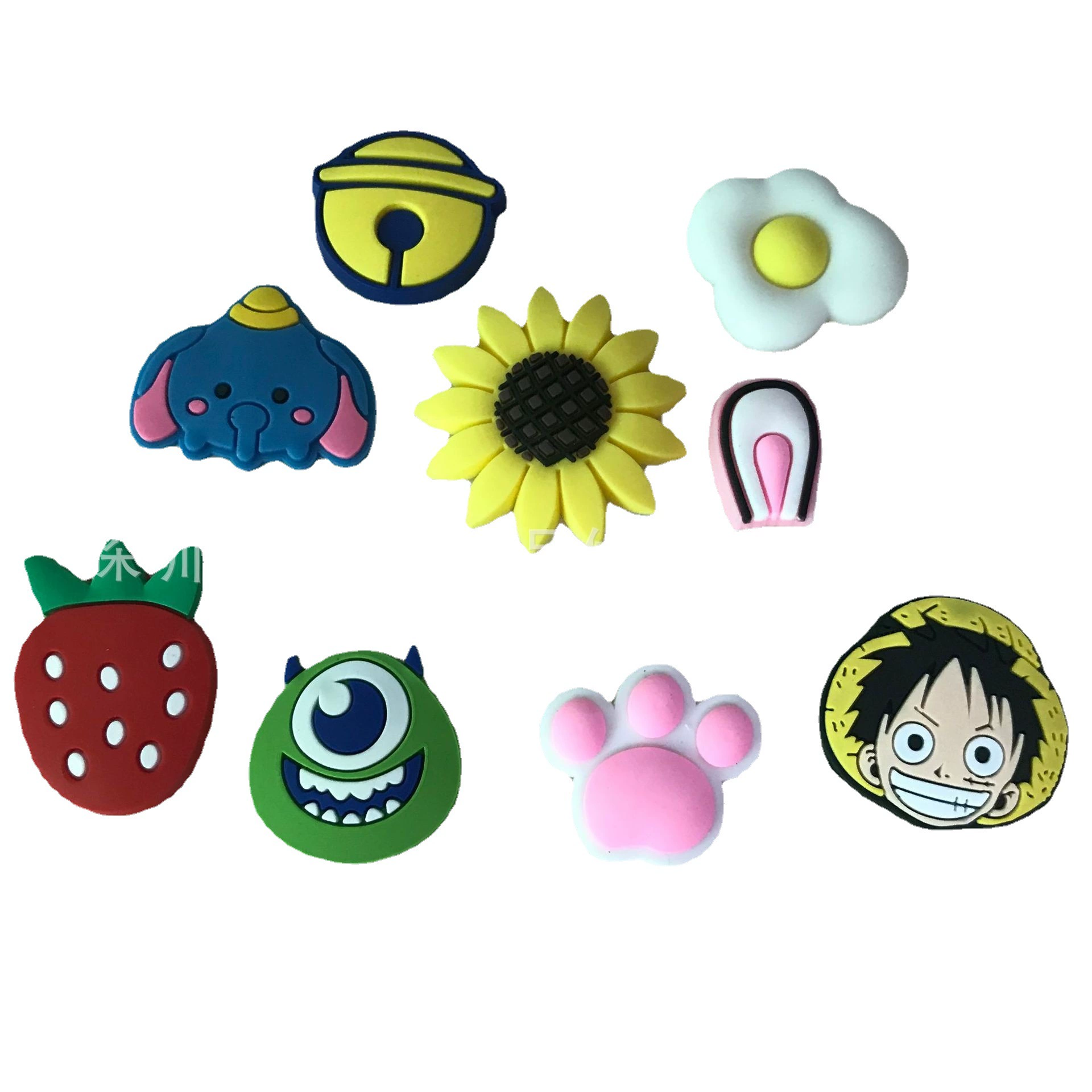 Омлет Белл патч Чехол для мобильного телефона DIY брошь аксессуары DIY заколка для волос лист около 2,5-3 см