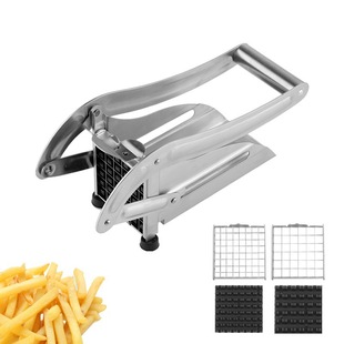 Hand-pressed French fries potato cutter stainless steel potato cutter cutting machine Amazon hot sale products