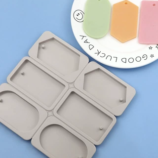 现货批发2圆2方2菱形 硅胶香薰蜡片模 DIY家用烘焙 手工蜡片模具
