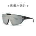 C7. Black Frame White Mercury Lens