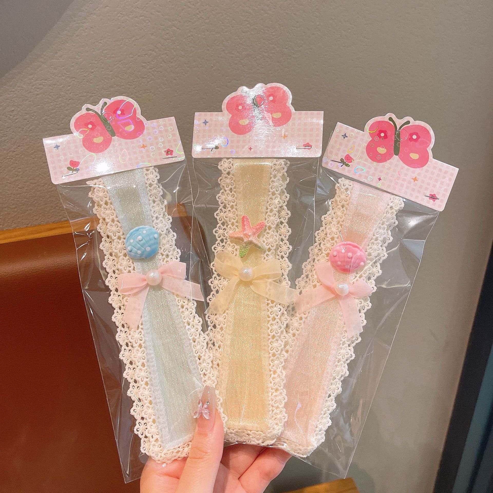 Flores de los niños bordes anchos velcro de verano niñas frentes frentes frías postos de cabello de bebé fijo pegatinas de cabello