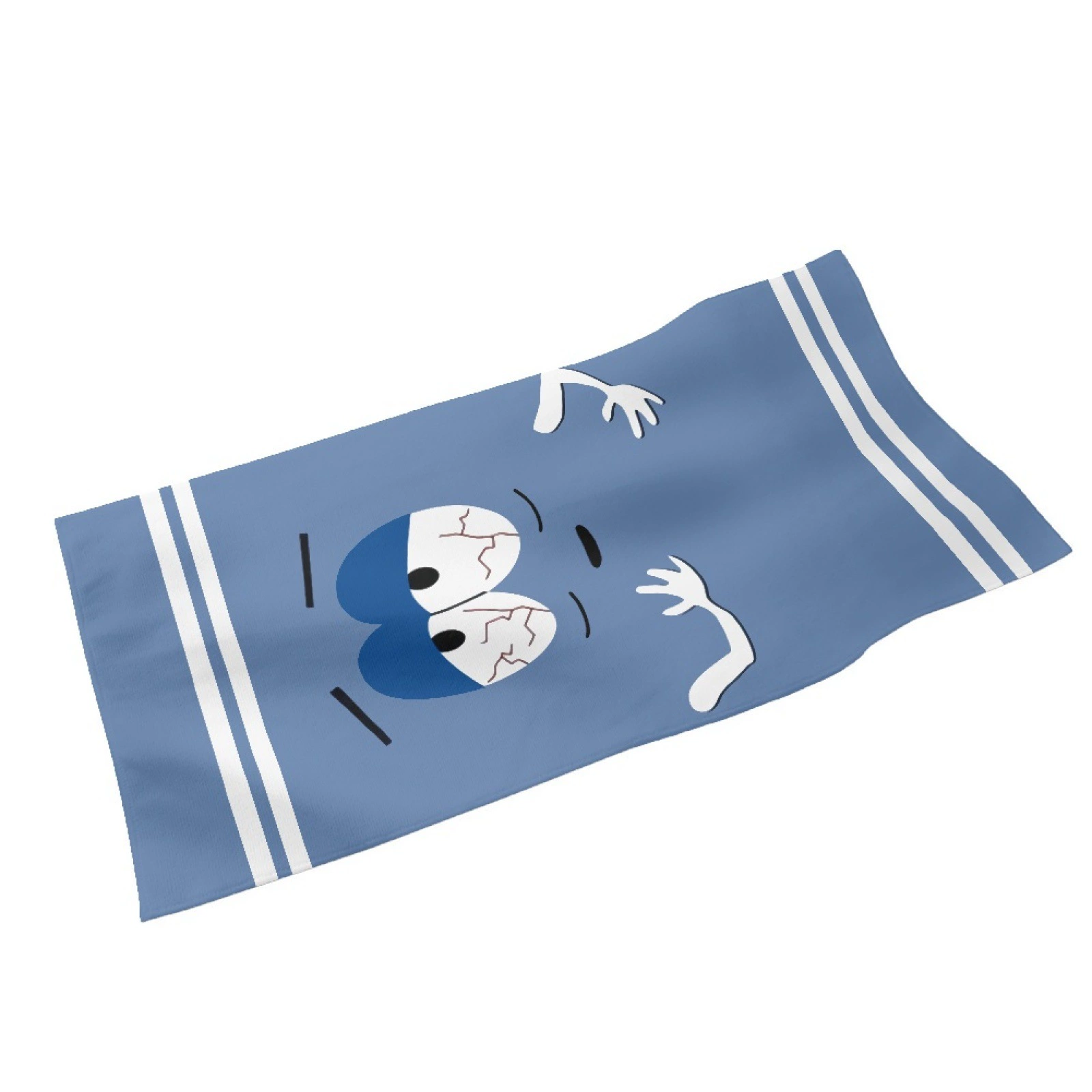 Независимая станция трансграничной анимации персонификации печати на карте пользовательских спортивных полотенце Полиэстер кухонное полотенце