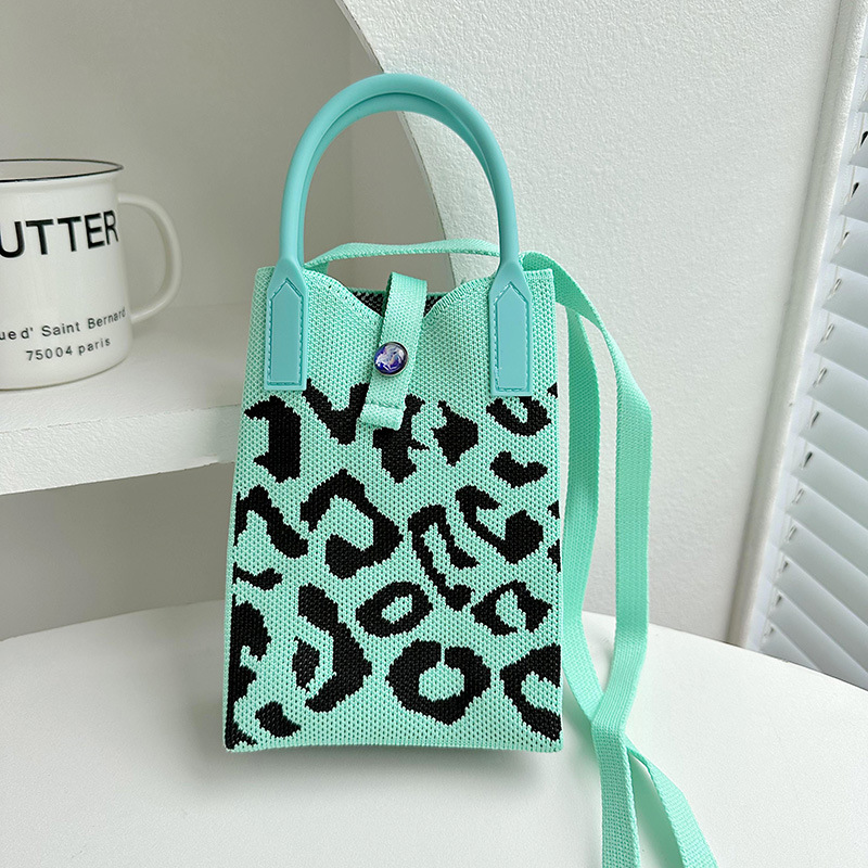 Punto leopardo azul (con mango)