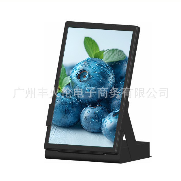 高清LCD数字价格标签超市电子货架标签10.1英寸桌面标牌带声音