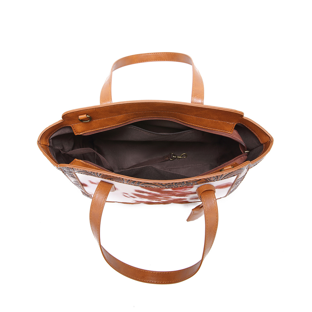 Retro Mode Damen Satchel Schulter Umhängetasche Wollsamt Damen Tasche_voghion.com