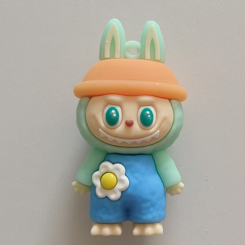 个性创意玩偶变装labubu3d立体软胶labubuPVC材质卡通拉布布|undefined