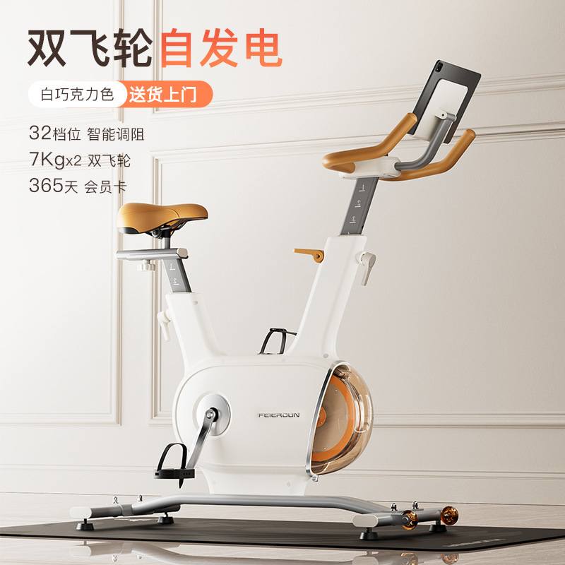 飛トン静音知能動感自転車ジム家庭用磁気制御フィットネス車運動小型器械自転車|undefined
