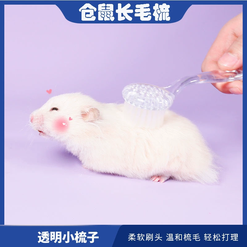 Хомяк мягкий гребень для волос длинные волосы Золотой медведь предметы первой необходимости Маленькая кисть кролик Шиншилла морская свинка Ежик Расчесывание Волос