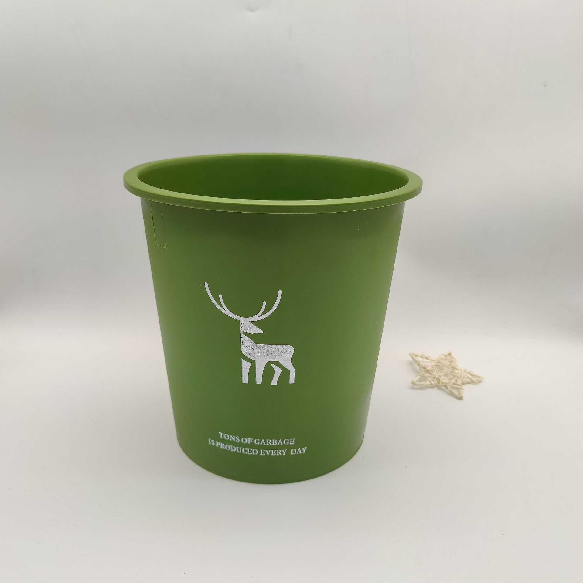 彩色家用垃圾桶塑料加厚收纳桶赠品垃圾桶两元店三元店批发货源