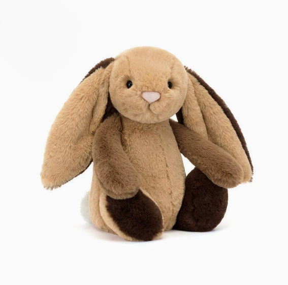 拼布棕色邦尼兔 31cm / 高版三标齐全款【收藏送防尘袋】