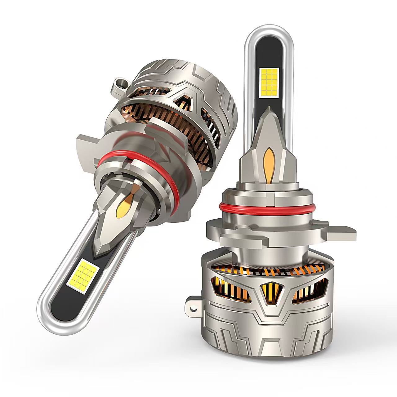 High-Power U-Shaped Copper Tube 160W Headlight 9006 Car Headlight H1H4 Super Bright H7Led Car Headlight H11