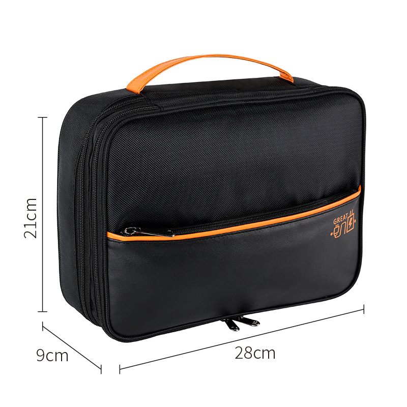 Bolsa organizadora digital 3C de gran capacidad para móvil power bank y cables ideal para viaje y cross border image 14