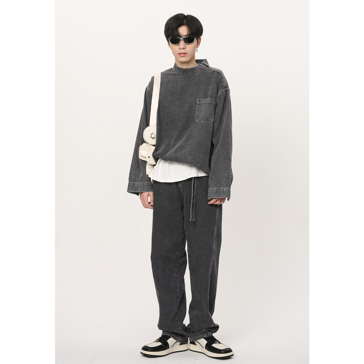 Mtlclothes ropa de Hombre | 2022 otoño nuevo estilo coreano ins moda Marca Diseño casual Denim traje hombres