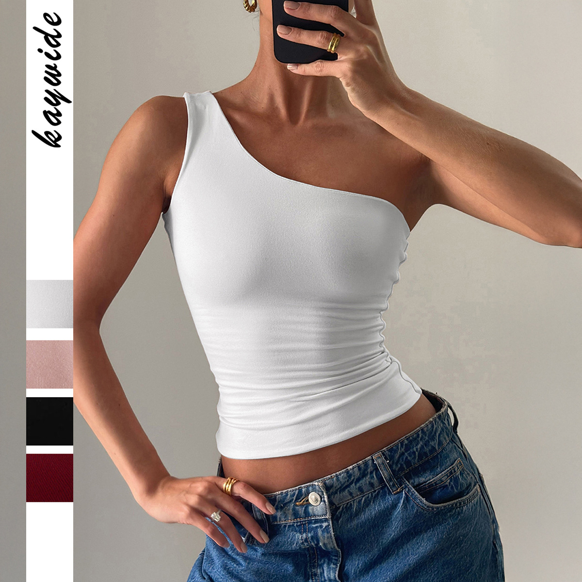 Diyun Cross-Border European and American Yoga Wear Sports Sexy Slim Vest Women's Clothing 2025 Summer Amazon Foreign Trade Independent Station