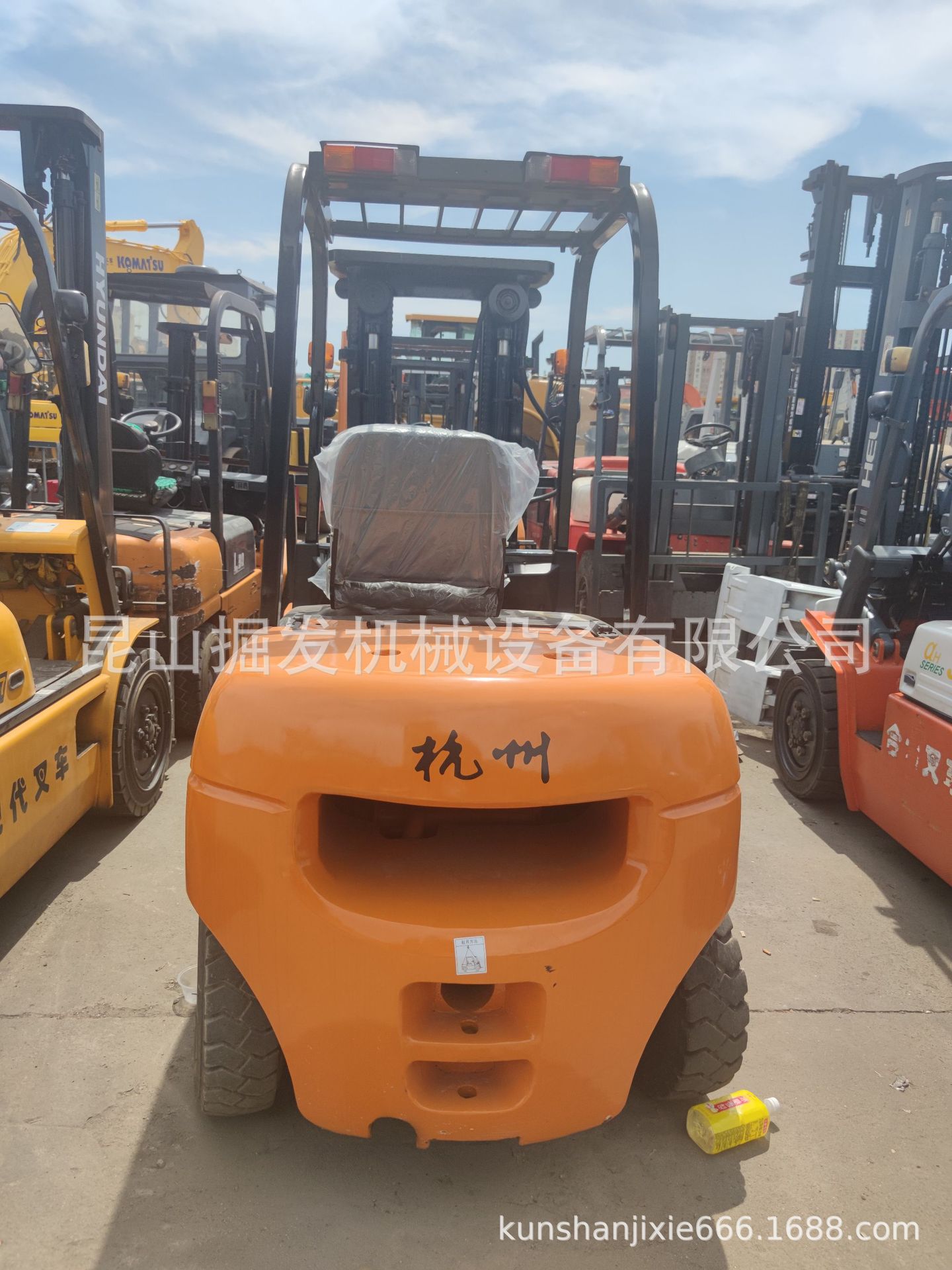 合力叉车4吨液压 3.5吨杭叉升降叉车 门架升高叉车