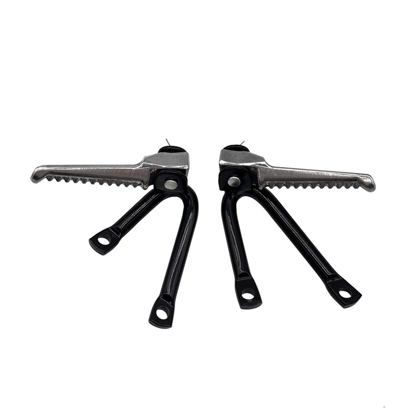 Longding Off-Road Motorcycle Cqr Accessories Aluminum Alloy Front Footrests Foot Pedals Reinforced Passenger Rear Footrests