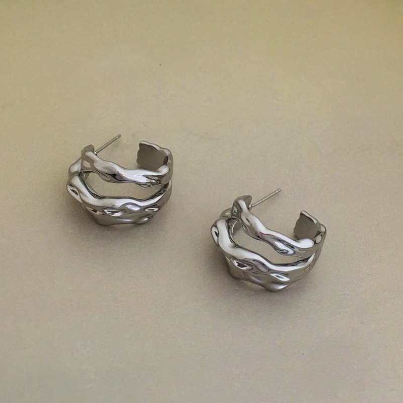 Fashion Geometric Copper Earrings Plating Copper Earrings