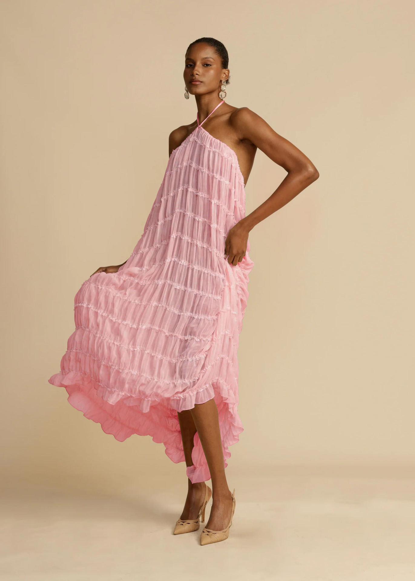 84g Weight Sleeveless Sleeve Length Polyester Fabric Type Skirt Co-ord Set Sets Type 2 Pieces Set Quantity Daily, Beach, Date Occasion Halter Neck Neckline Regular Fit Fit Type Solid Color Pattern Summer Season Women's Gender Sexy Style Daily Beach Date Women's Sexy Solid Color Polyester Skirt Co-ord Set Skirt Sets 33