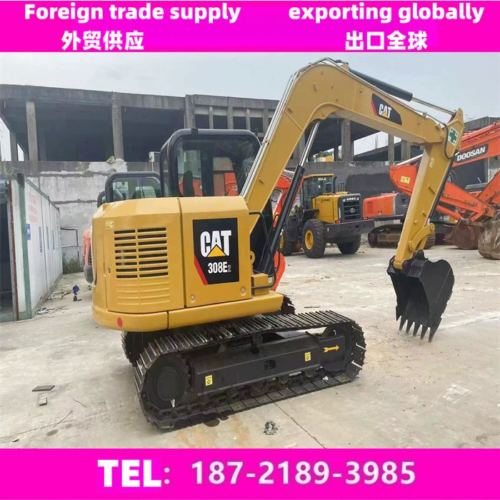 CAT308 использованное 80 экскаватор гусеницы 308 крюка землечерпалки 8Т используемый машиной Малый