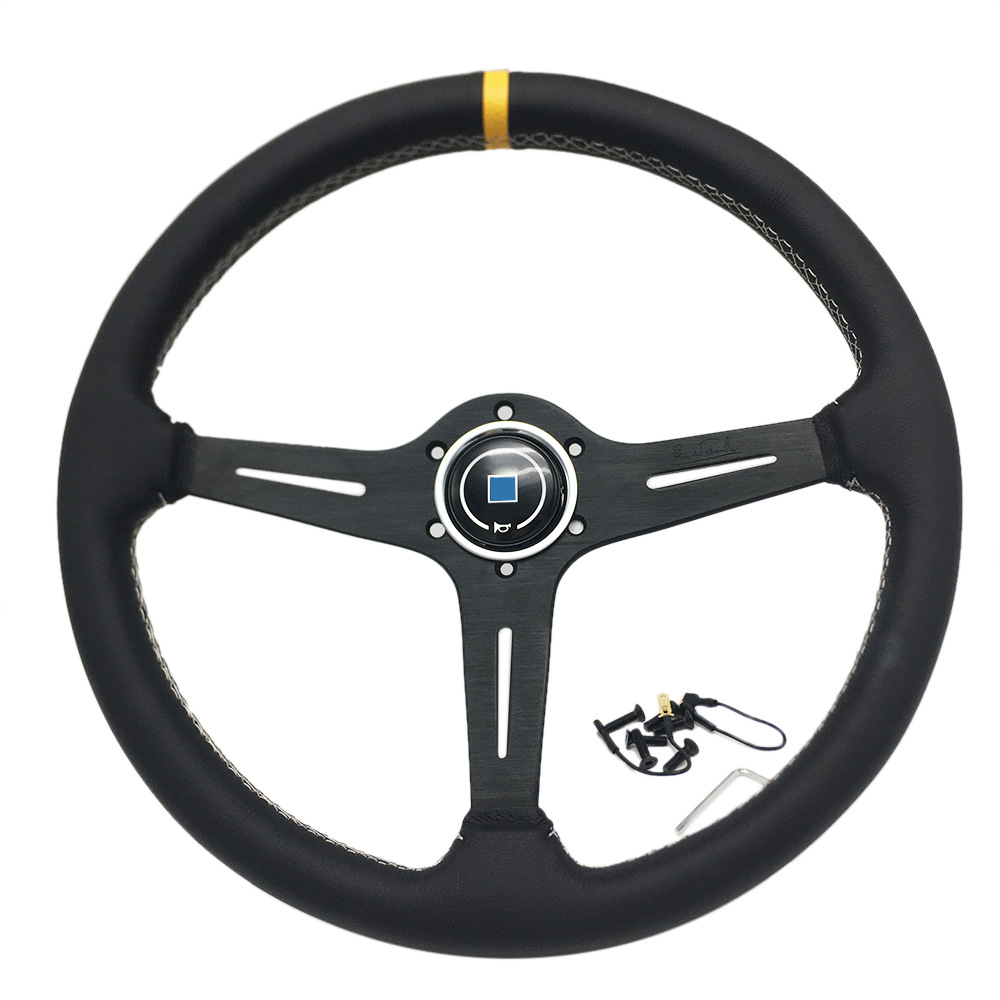 Universal – Universal modified car Steering wheel - black