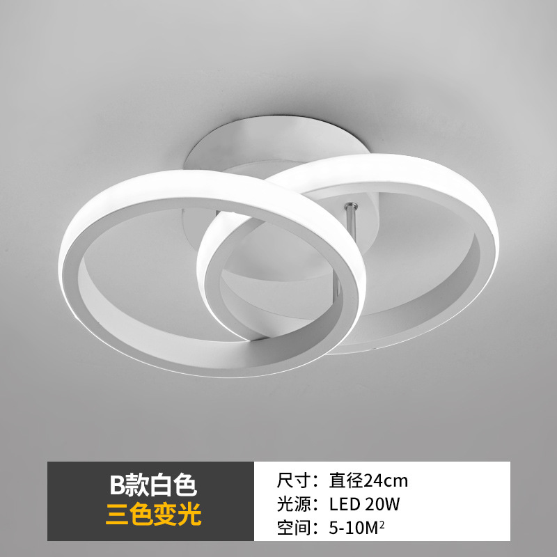 Cuerpo humano inducción entrada luz pasillo luz escaleras guardarropa balcón luz de techo moderno minimalista