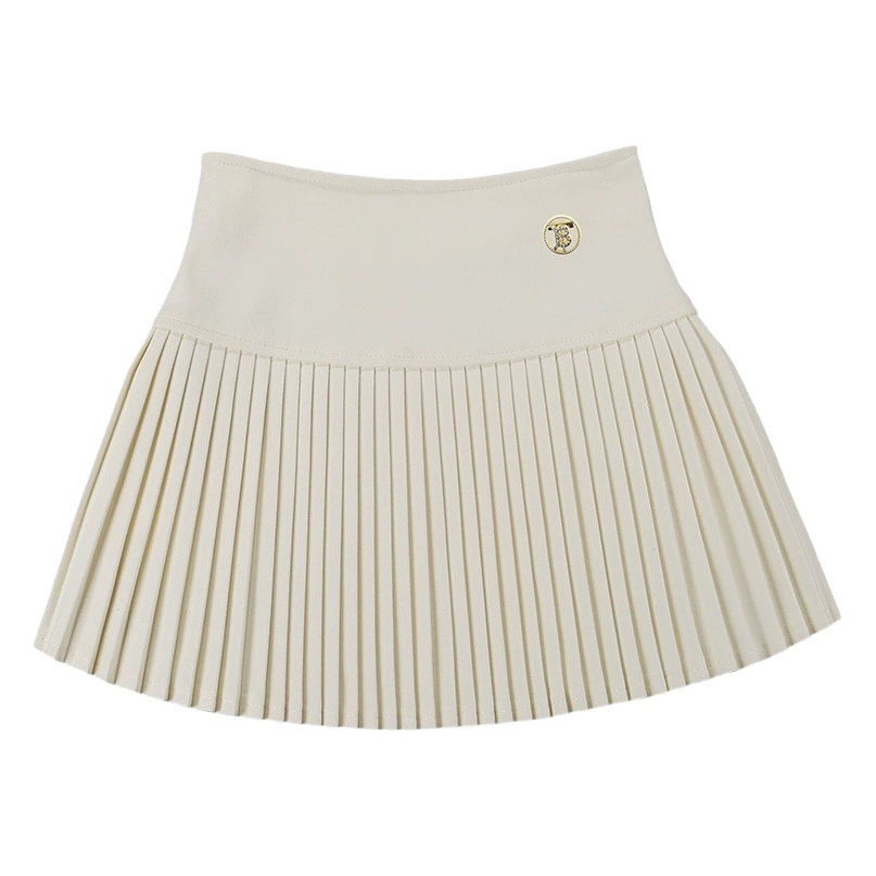 Элитная шерстяная плиссированная юбка для женщин, зимняя, в стиле Chanel, с высокой талией, стройнящая, не просвечивающая, для модниц, модель 8360