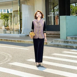 中老年棉服;中老年外套;中老年马甲