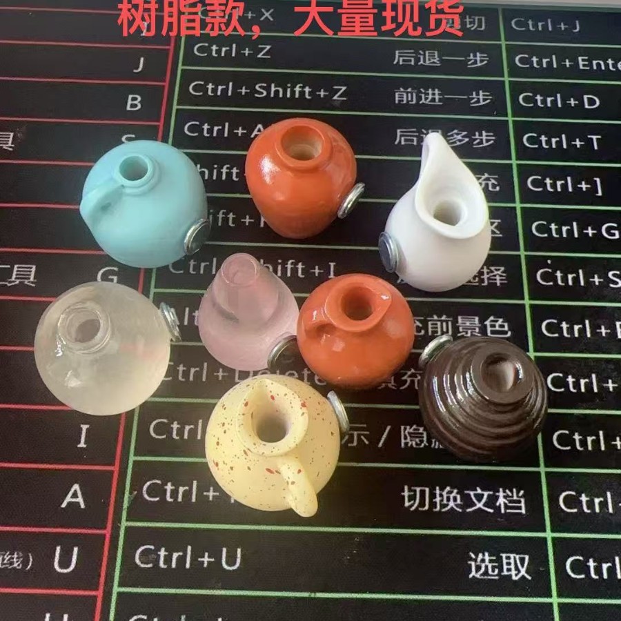 국경 간 새로운 미니 꽃병 냉장고 스티커 홈 주방 냉장고 장식 액세서리 사무실 데스크탑 수지 장식품