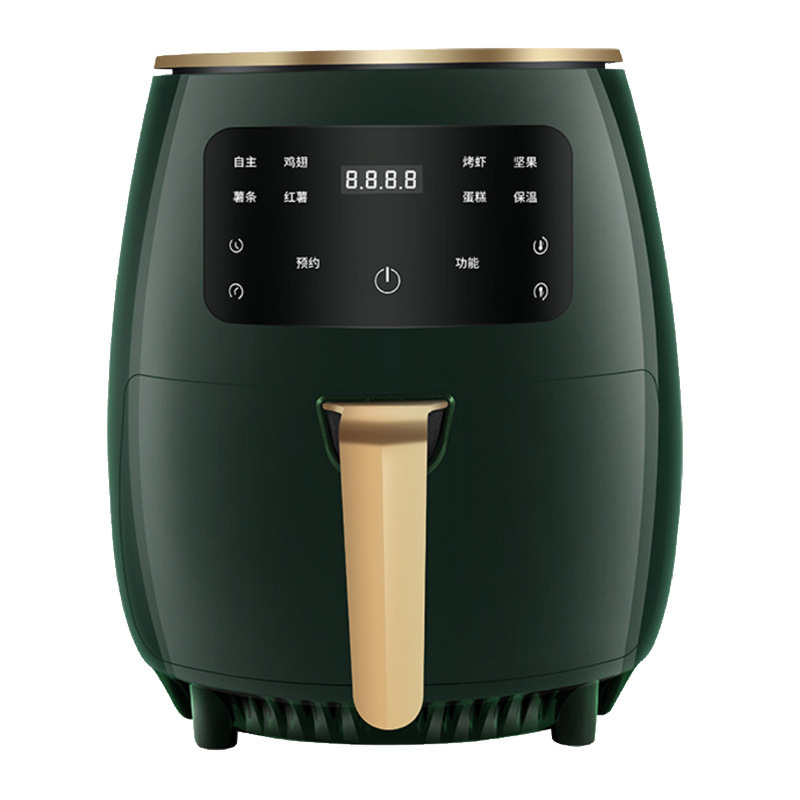 新款空气炸锅智能触屏多功能薯条机6LAir Fryer110V220V欧美英规|undefined