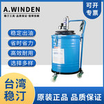 台湾稳汀气动黄油机高压泵自动KG-590油脂加注枪手动注油器工业级