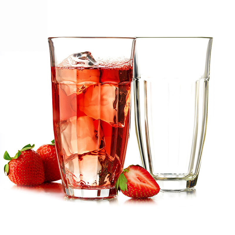 Libbey Libby vidrio espesado Long Island Iced Tea taza de café octogonal taza de jugo de limón Latte Mocha Taza