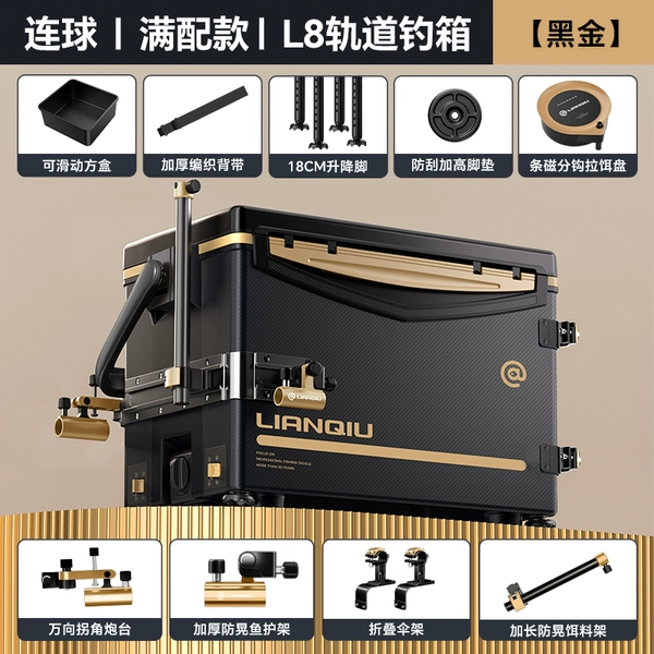 L8 upgraded slide fishing box [universal corner turret]
