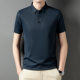 Factory cross-border men's summer lapel ice silk breathable short sleeve men's t-shirt casual thin men's polo shirt