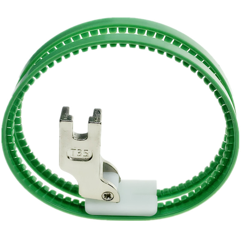 Computer flat car plastic double roller foot industrial sewing…