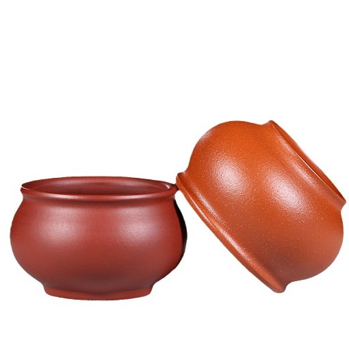 Suministro directo de fábrica Master Cup productos genuinos Yixing mineral en bruto arena púrpura taza personal hecho a mano tarro redondo taza de té entrega de una sola pieza
