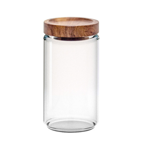 6cm diameter small glass storage jar tea jar coffee bean sealed jar kitchen condiment and grain storage jar