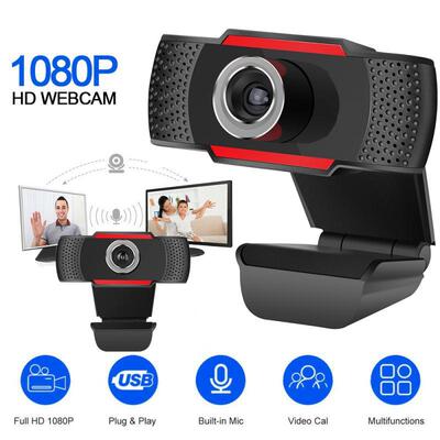 电脑台式机usb高清摄像头免驱直播网课网络1080P视频会议pcwebcam|ru