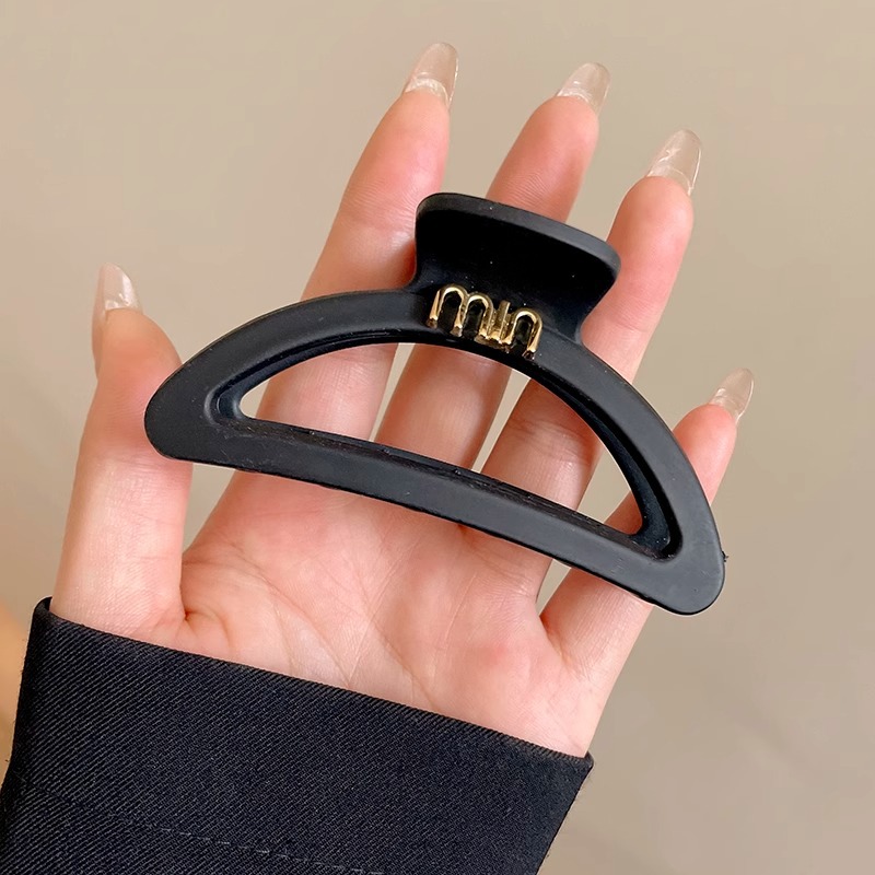 Clip de tiburón grande Cabeza trasera femenina updo artefacto temperamento horquilla tocado clip de pelo de alta calidad accesorios para el cabello clip horquilla