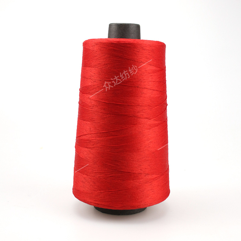 공장 도매 직접 판매 402 풀 사이즈 매듭없는 고속 폴리 에스터 재봉사/의류 재봉사 오버록 실 파고다 실