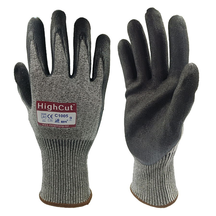 透气手套浸胶劳保手套涂胶手套 耐磨防滑  防护手套C1005