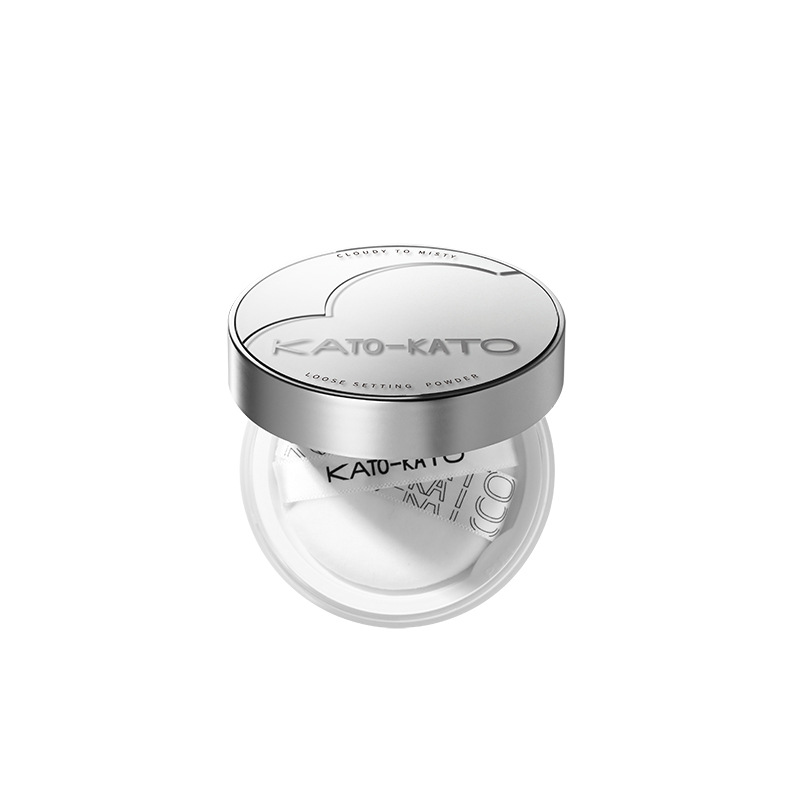KATO loose powder makeup powder oil control makeup lasting concealer waterproof sweat-proof makeup pearlescent student affordable honey powder