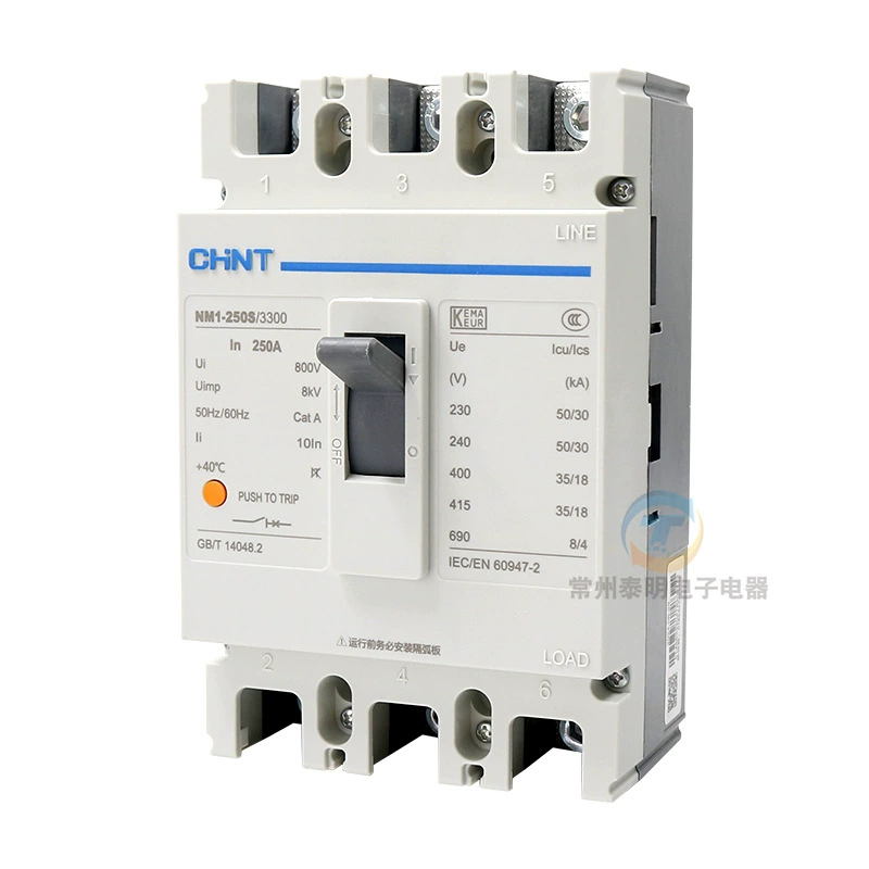 CHNT Zhengtai Пластиковая оболочка сломанный воздушный переключатель питания Power Gate NM1-630S/3300 Общий Gate 500A 630A