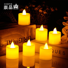 厂家批发 耐用led电子蜡烛灯 表白情人节礼物 婚庆派对装饰蜡烛