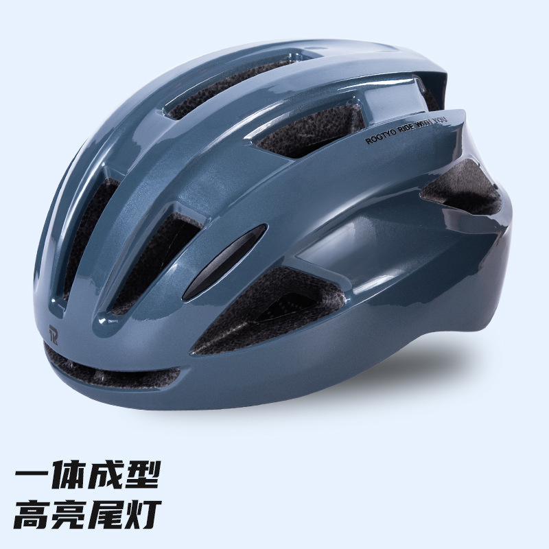 Casco de bicicleta para hombres, bicicleta de montaña, equilibrio de carretera, lámpara trasera, sombrero de casco para mujeres, equipo de bicicleta