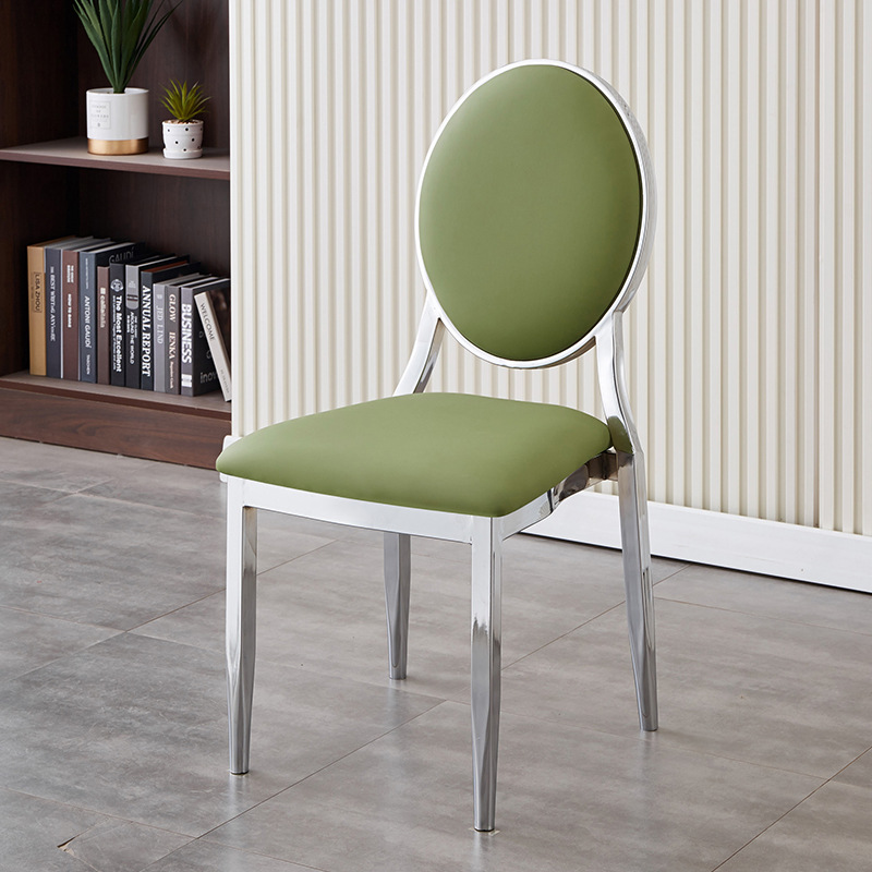 Mesa y silla de comedor multifuncional moderna simple boda gran reunión banquete silla de respaldo mesa y silla de comedor de hotel familiar