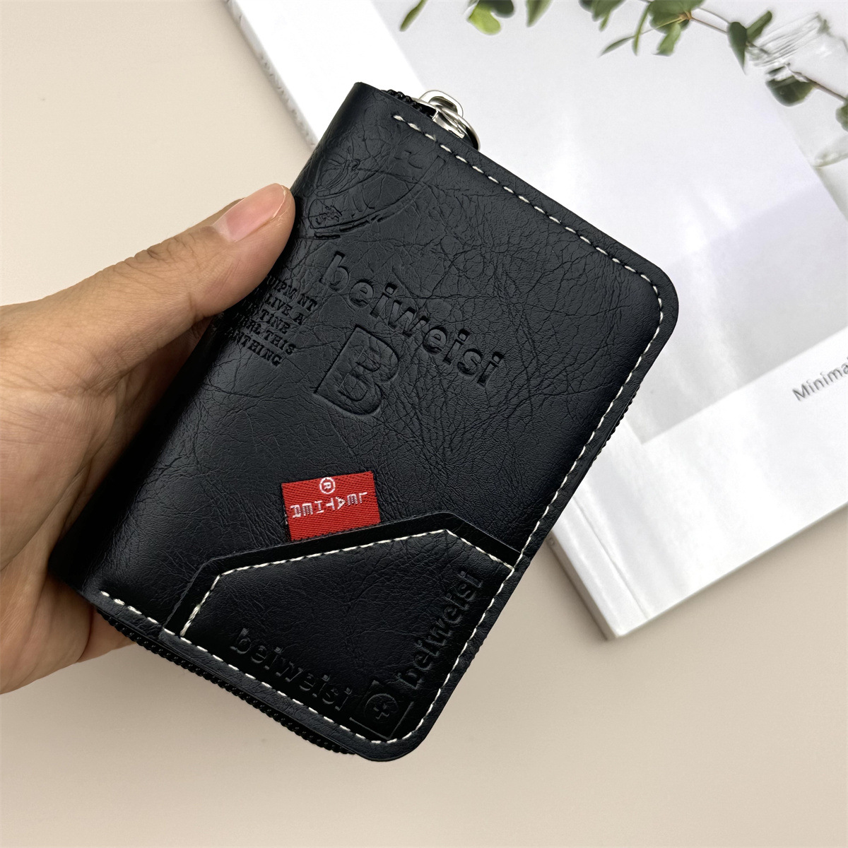 Explosiones de alta versión tarjeta bancaria bolsa bolsa de cambio bolsa de tarjeta de alta sensación en una cartera fabricantes de comercio exterior en stock